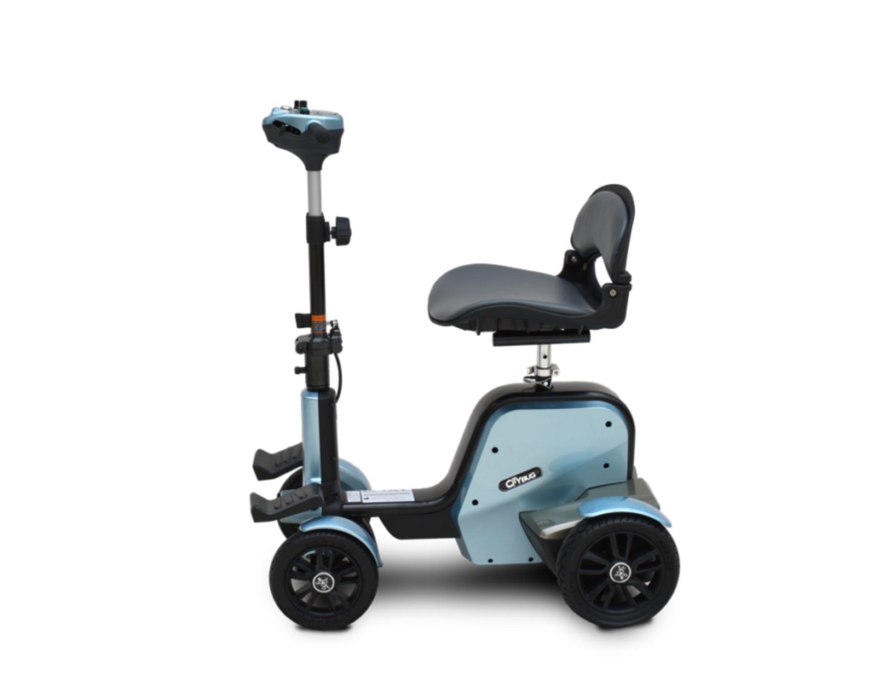 EV Rider CityBug Compact and Lightweight Mobility Scooter S11E-BLUE