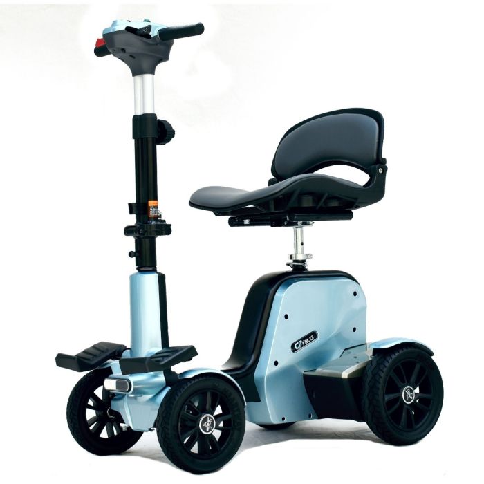 EV Rider CityBug Compact and Lightweight Mobility Scooter S11E-BLUE