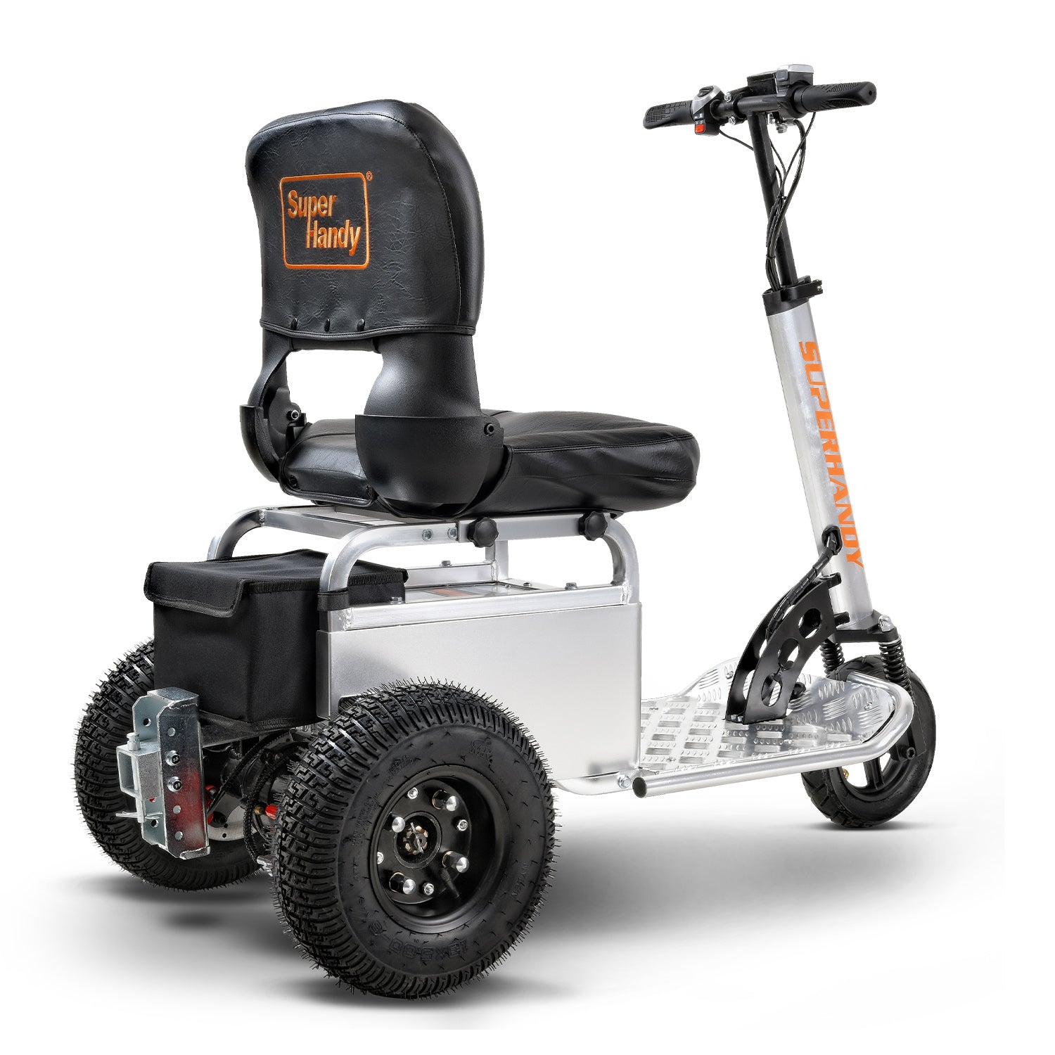 SuperHandy Electric Utility Tow Tractor 2600lbs Towing Capacity GUO133