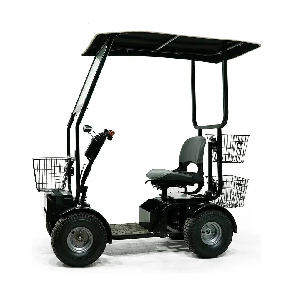 Green Transporter Cheetah Ninja Golf Scooter 4-Wheel Design