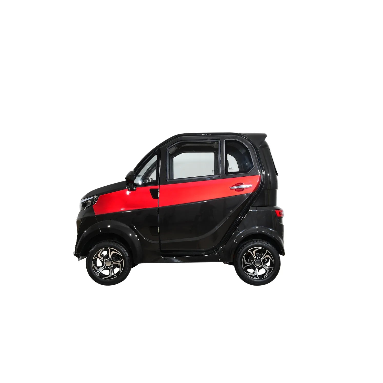 Green Transporter Q Express Fully Enclosed Scooter 4-Wheel Design