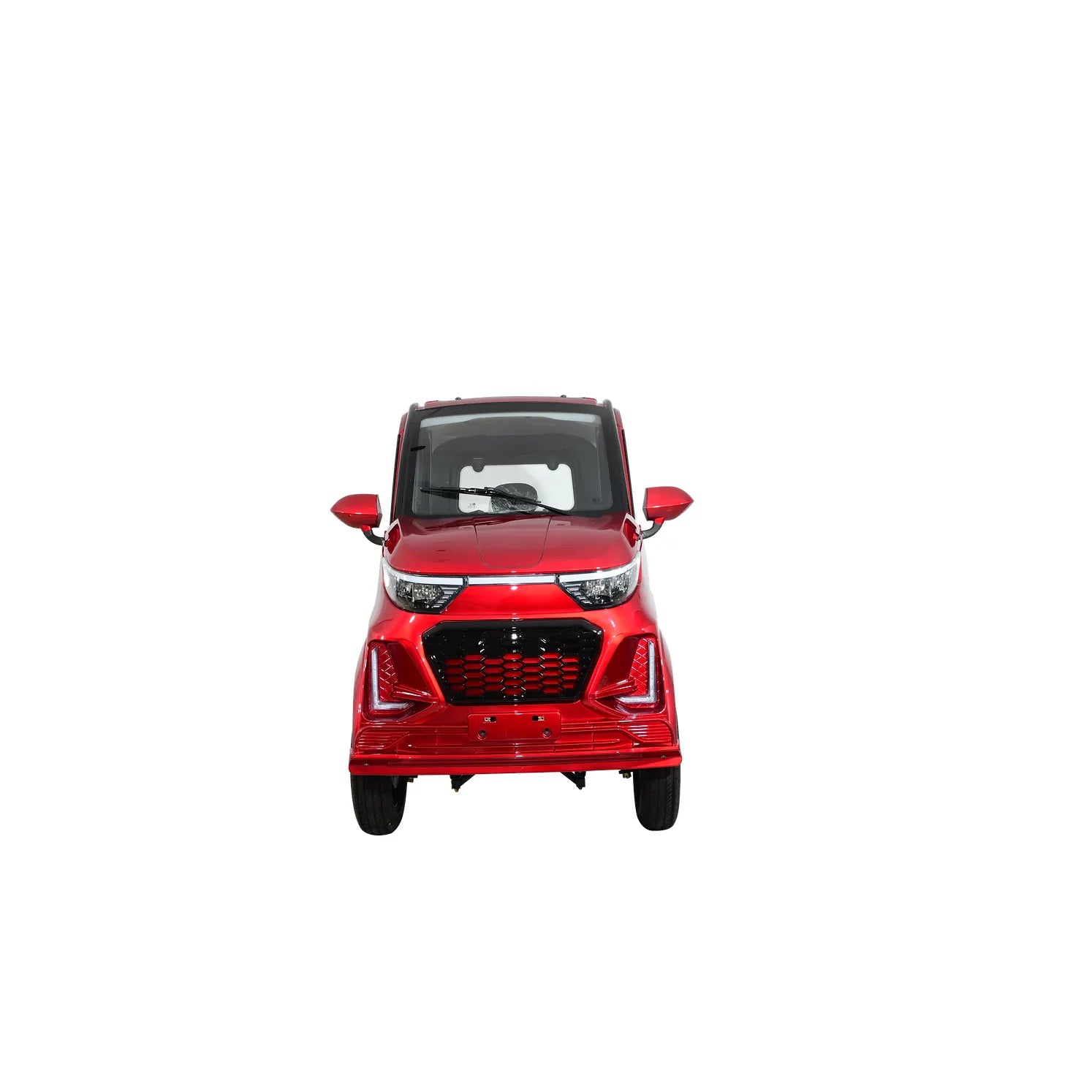 Green Transporter Q Express Fully Enclosed Scooter 4-Wheel Design