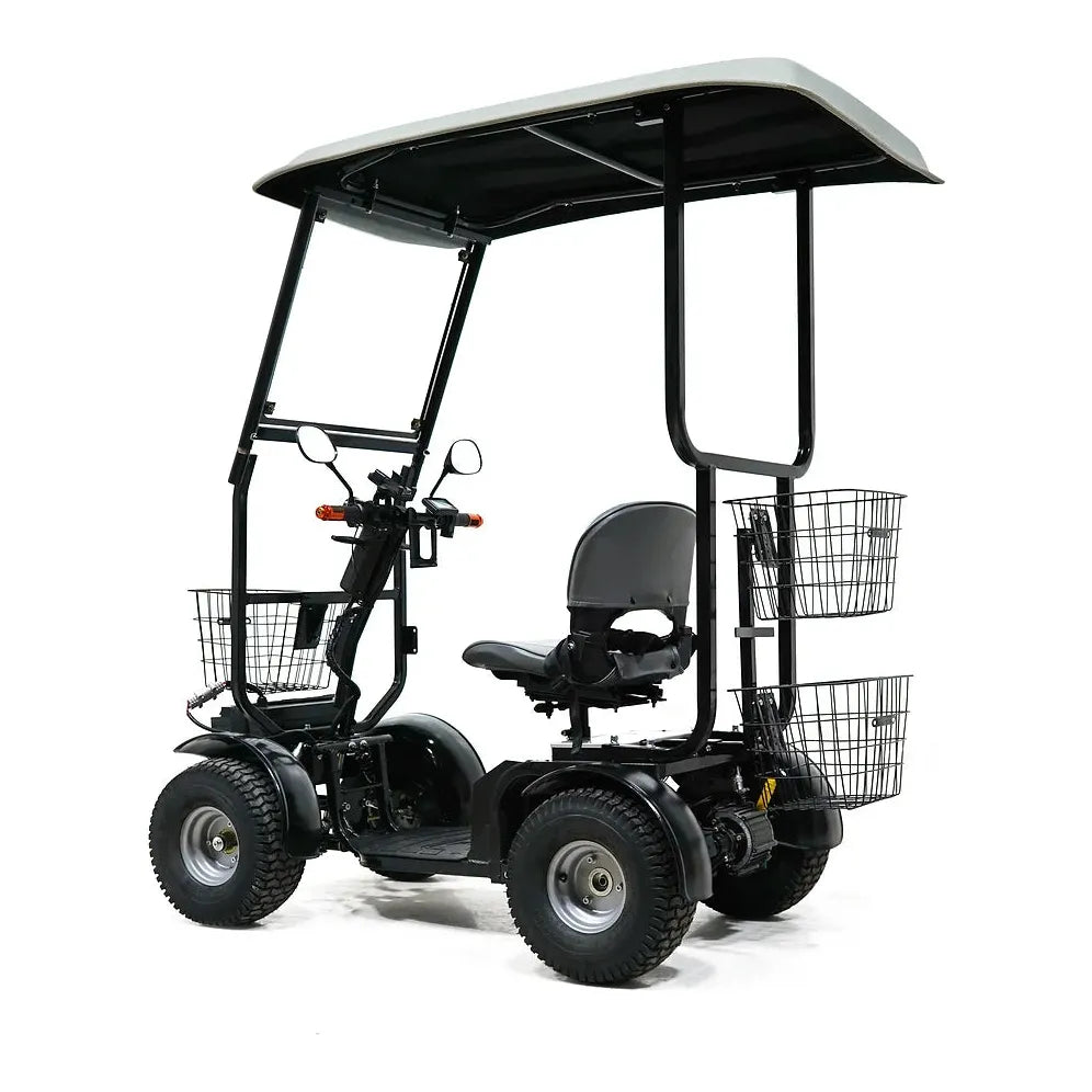 Green Transporter Cheetah Ninja Golf Scooter 4-Wheel Design