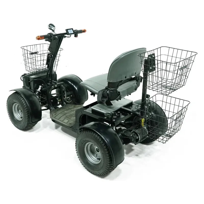Green Transporter Cheetah Ninja Golf Scooter 4-Wheel Design
