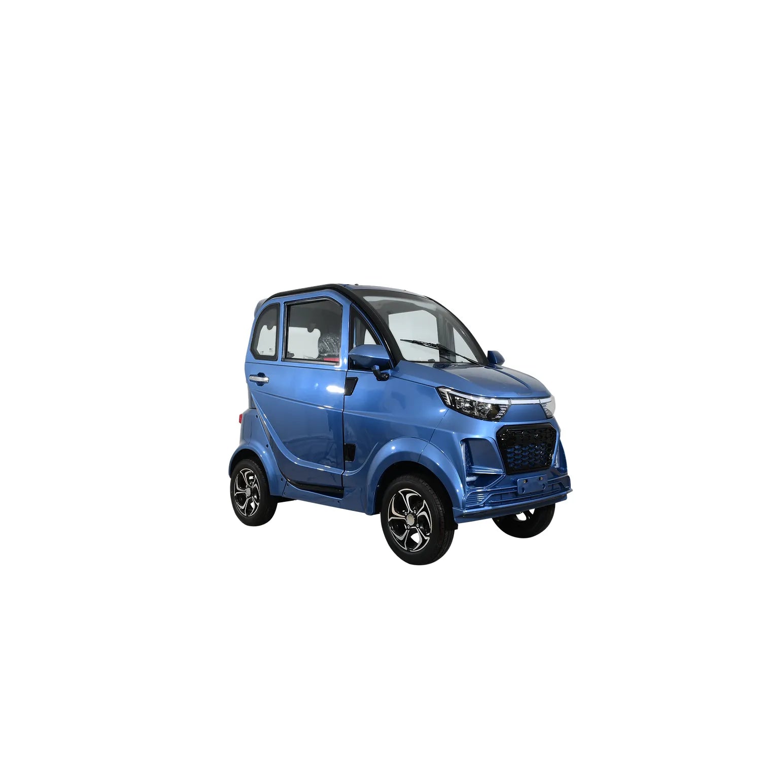 Green Transporter Q Express Fully Enclosed Scooter 4-Wheel Design