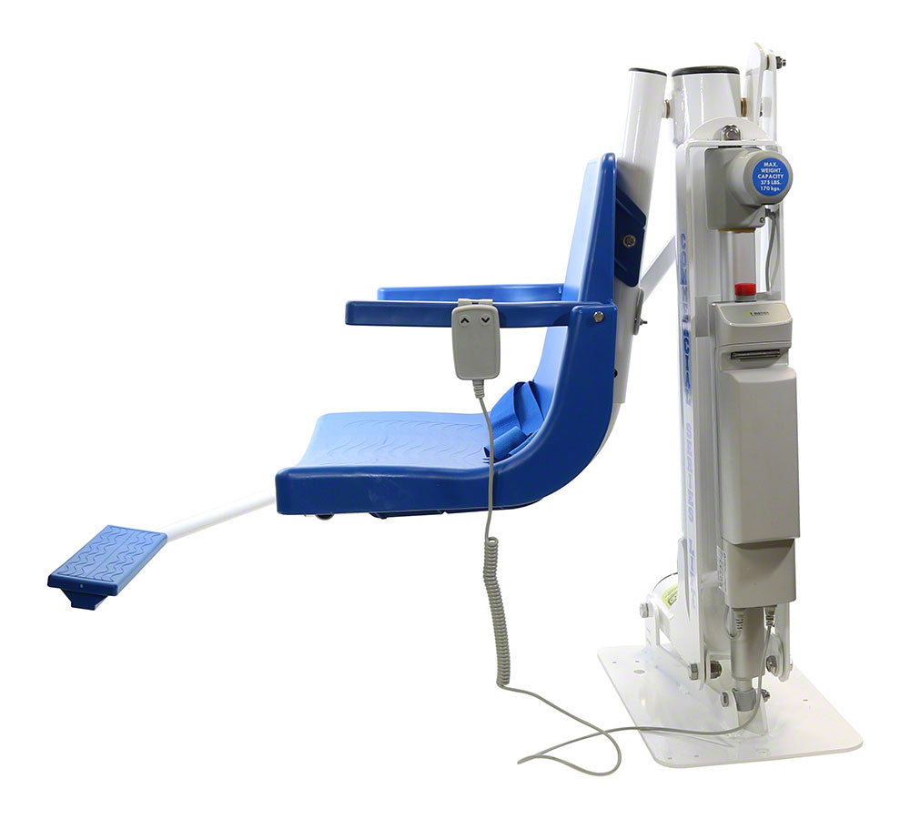 Global Pool Products Commercial C-375 Pool Lift With Tri-Point Drop-In Anchor C450DIA