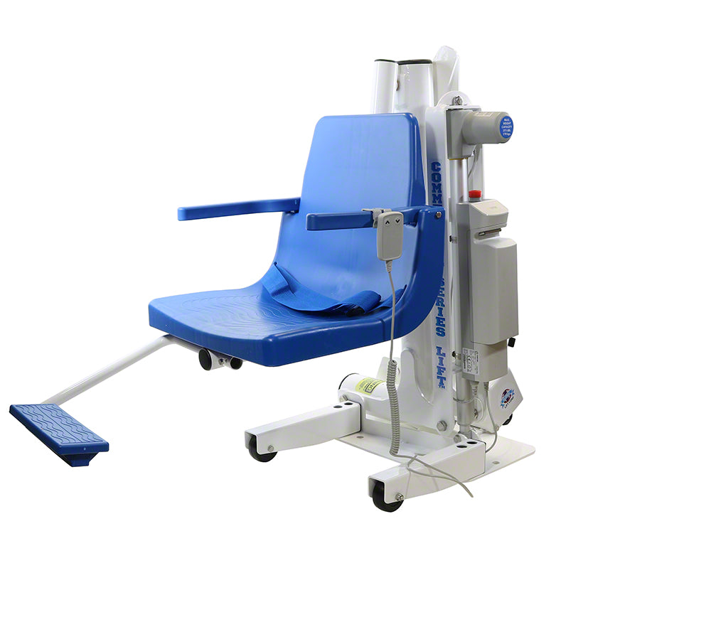Global Pool Products C-450 Portable Pool Lift With Tri-Point Drop-In Anchor C450DIAPK