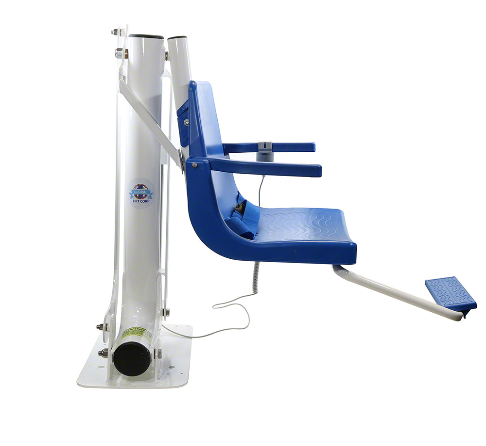 Global Pool Products Commercial C-375 Pool Lift With Tri-Point Anchor C450TPA