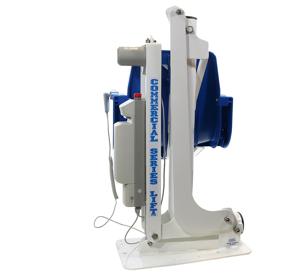 Global Pool Products Commercial C-375 Pool Lift With Tri-Point Drop-In Anchor C375DIA