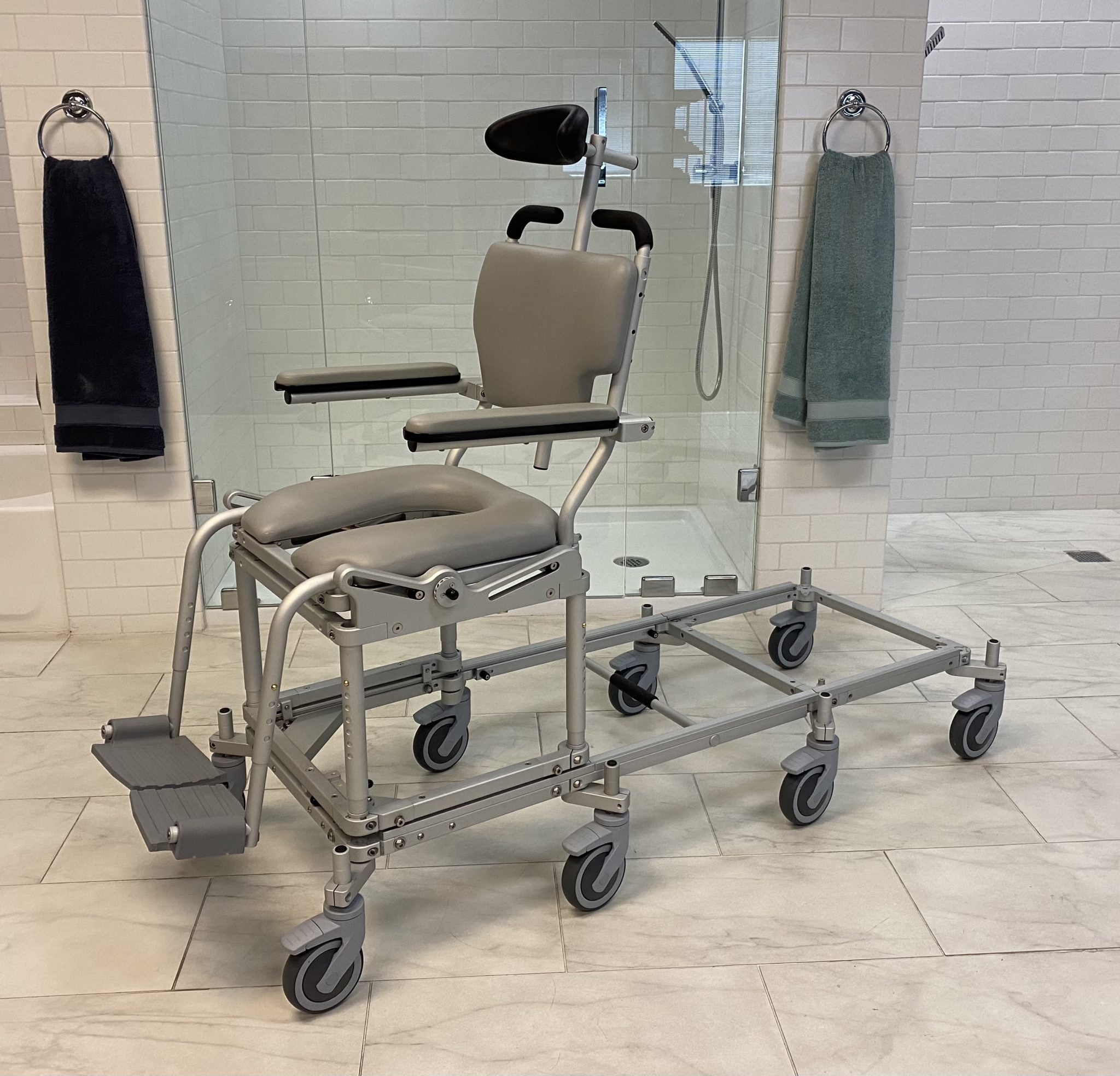 Nuprodx MC6000RSTilt All-in-One shower transfer system with tilt capability MC6000RSTilt