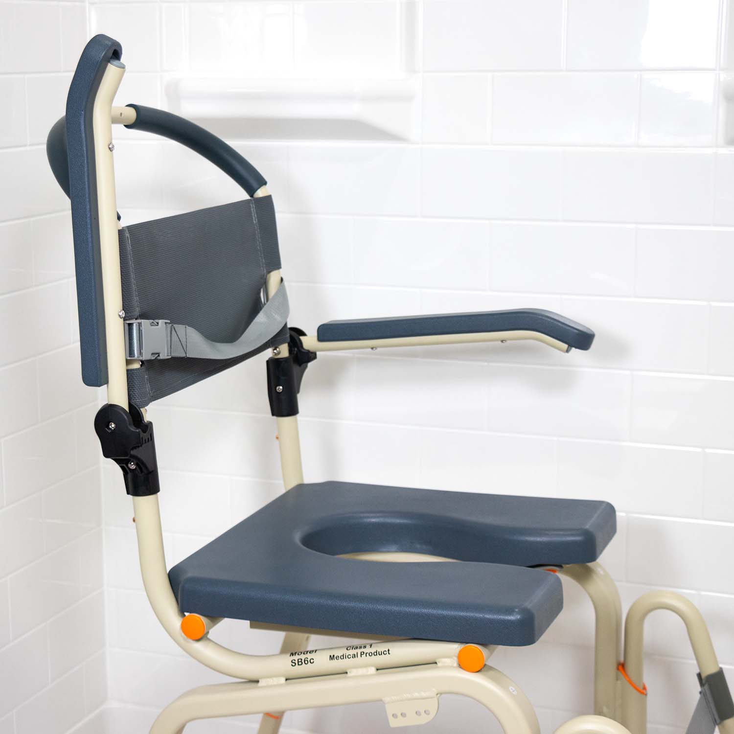 Solution Based ShowerBuddy Roll-in Shower Chair SB6C