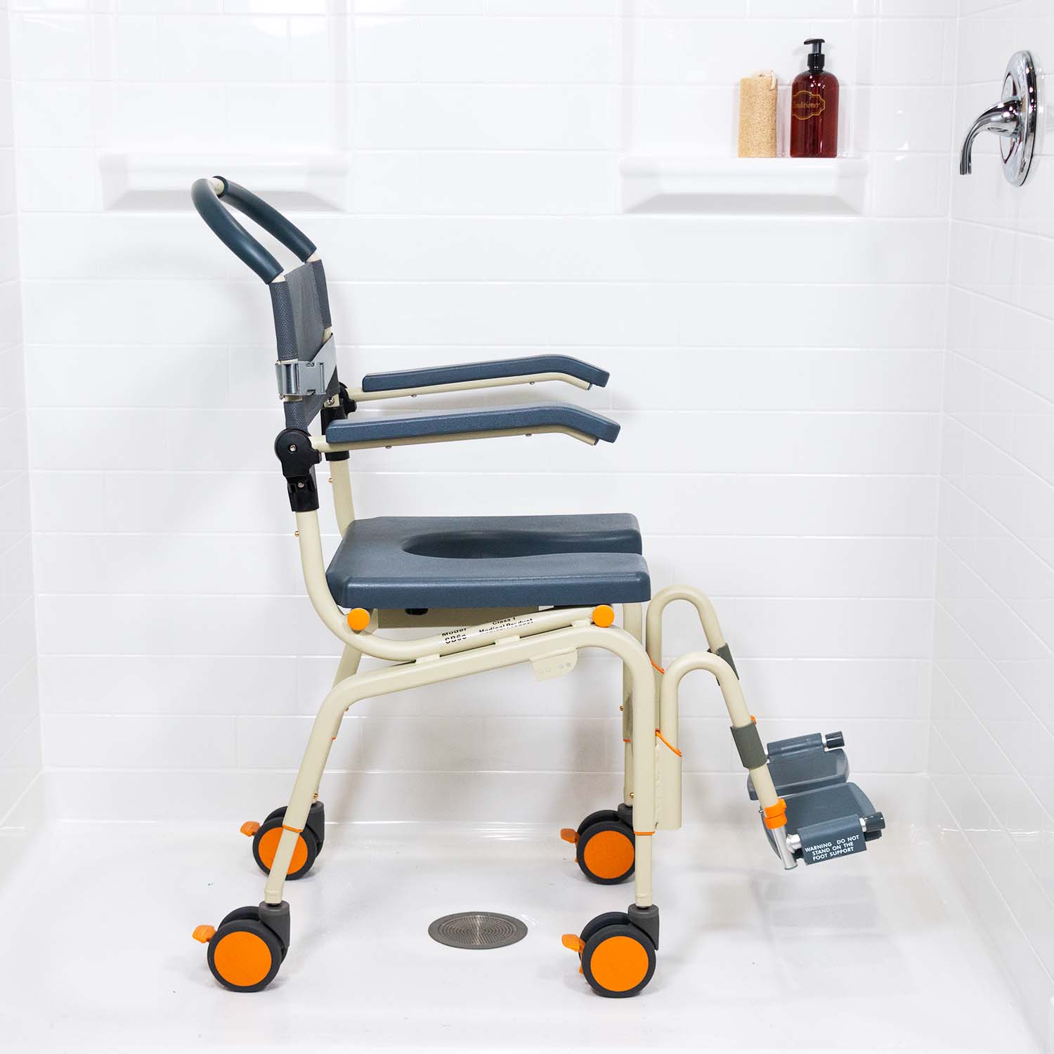 Solution Based ShowerBuddy Roll-in Shower Chair SB6C