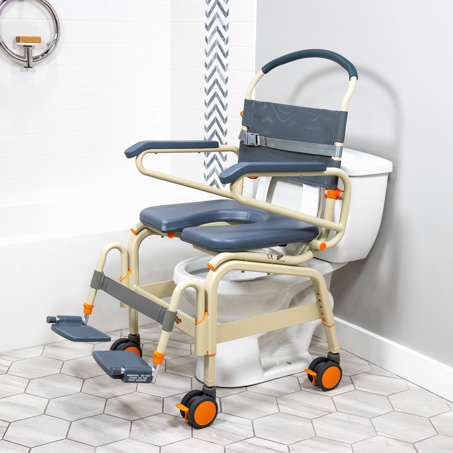 Solution Based ShowerBuddy Bariatric Shower Chair SB6C22