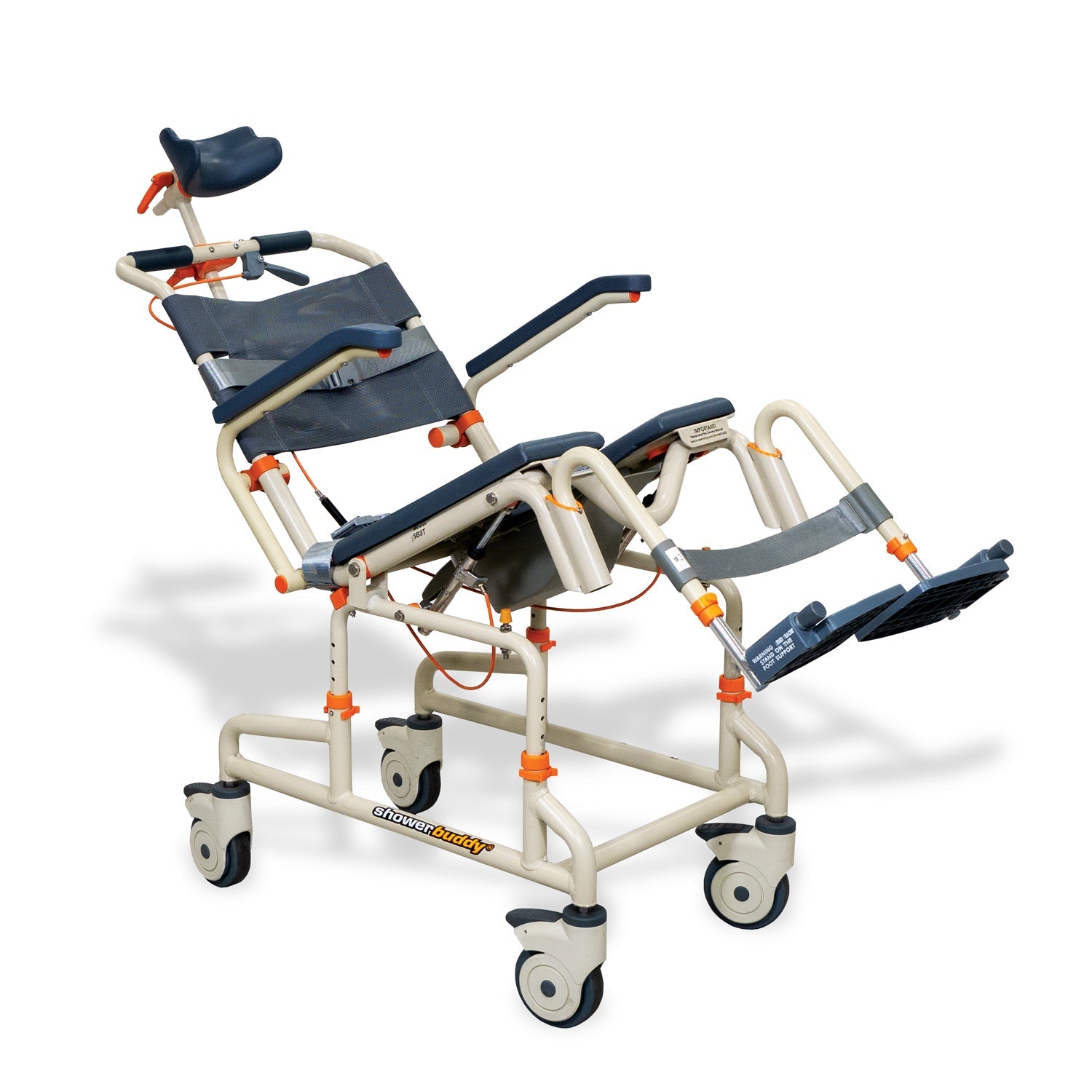 Solution Based ShowerBuddy Roll-In Shower Chair with Tilt SB3T