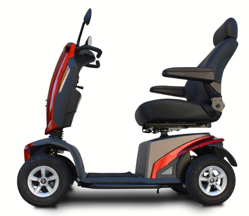 EV Rider VitaXpress High-Performance Outdoor Mobility Scooter S12E- RED