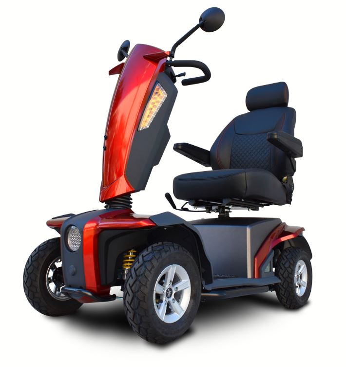 EV Rider VitaXpress High-Performance Outdoor Mobility Scooter S12E- RED