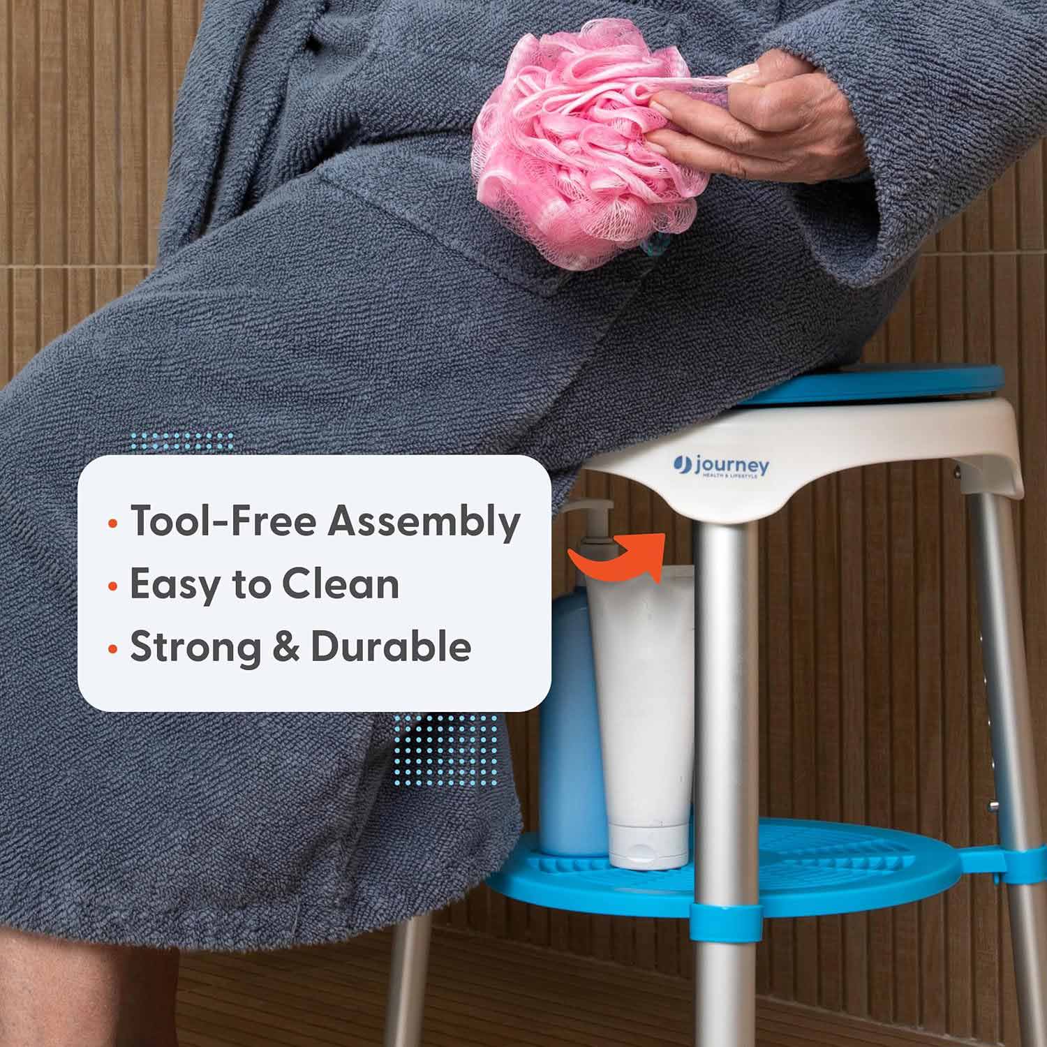Journey EZ Swivel Shower Stool 8570
