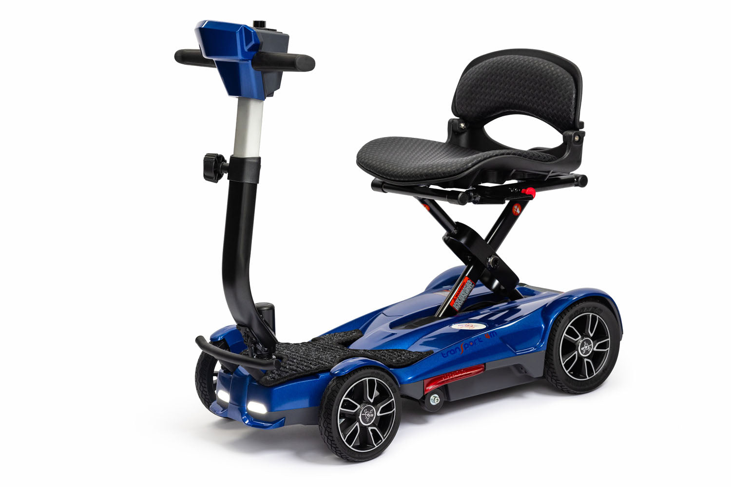 EV Rider Transport 4M Lightweight and Foldable Mobility Scooter S19FM-BL