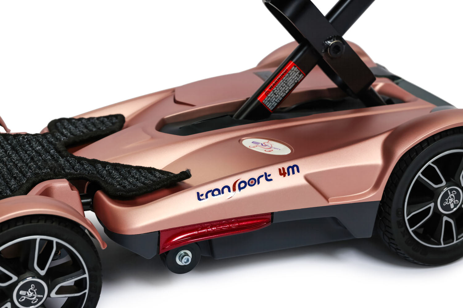 EV Rider Transport 4M Lightweight and Foldable Mobility Scooter S19FM-BL