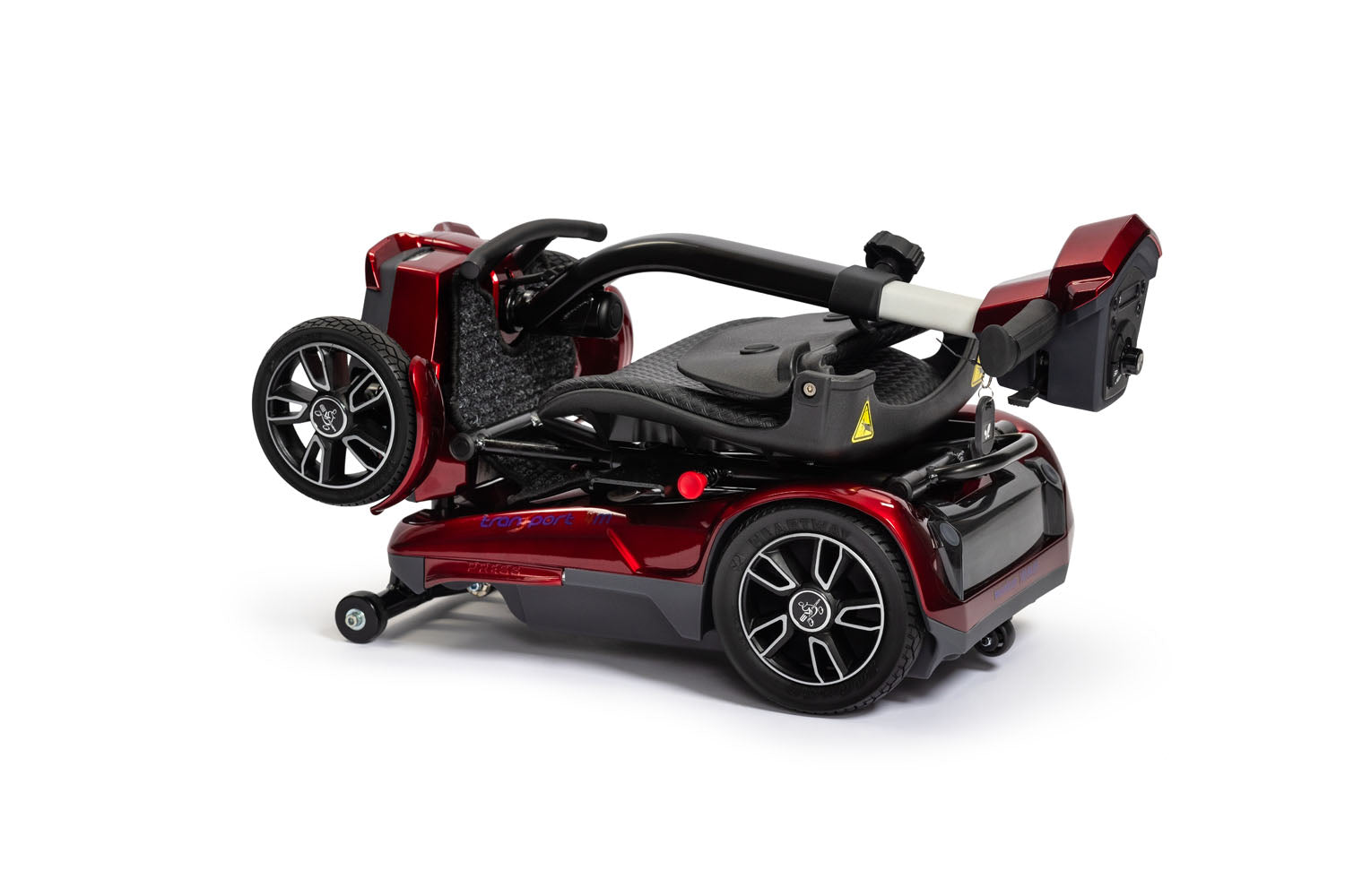 EV Rider Transport 4M Lightweight and Foldable Mobility Scooter S19FM-BL