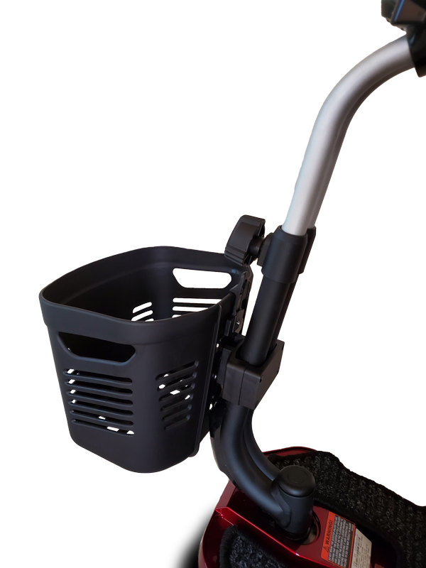 EV Rider NOMAD Lightweight Mobility Scooter 260 lbs Weight Capacity Black T4SU-BK