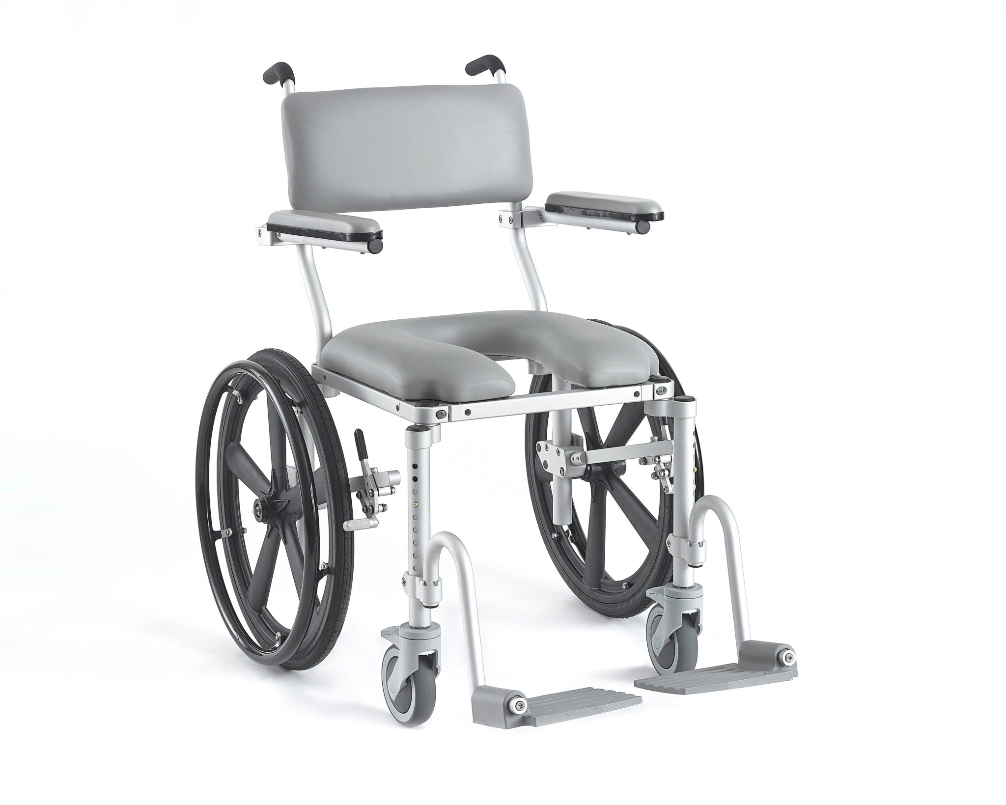 Nuprodx MC4020 Self-propelled roll-in shower commode chair MC4020