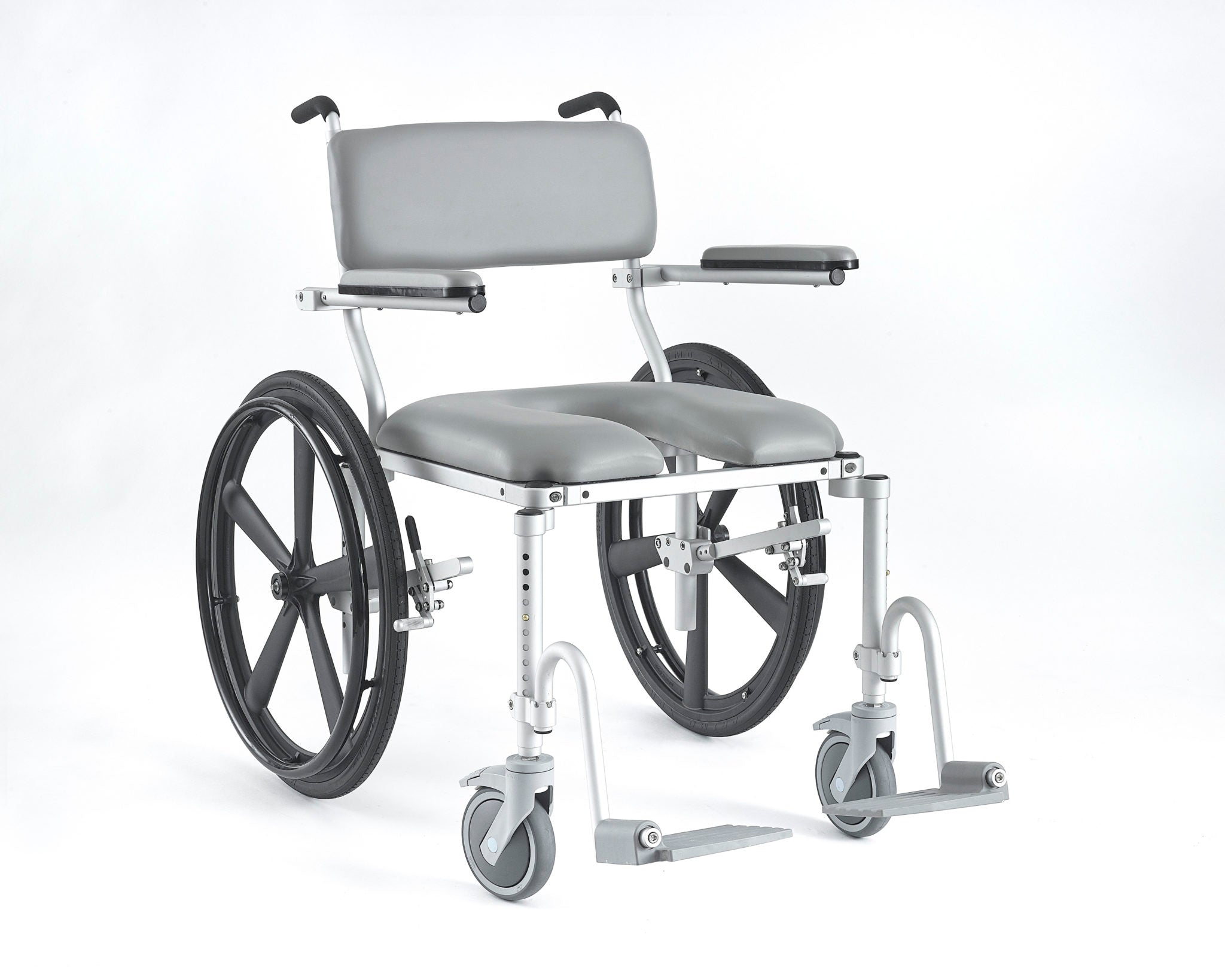 Nuprodx MC4224 Self-propel shower and commode chair MC4224