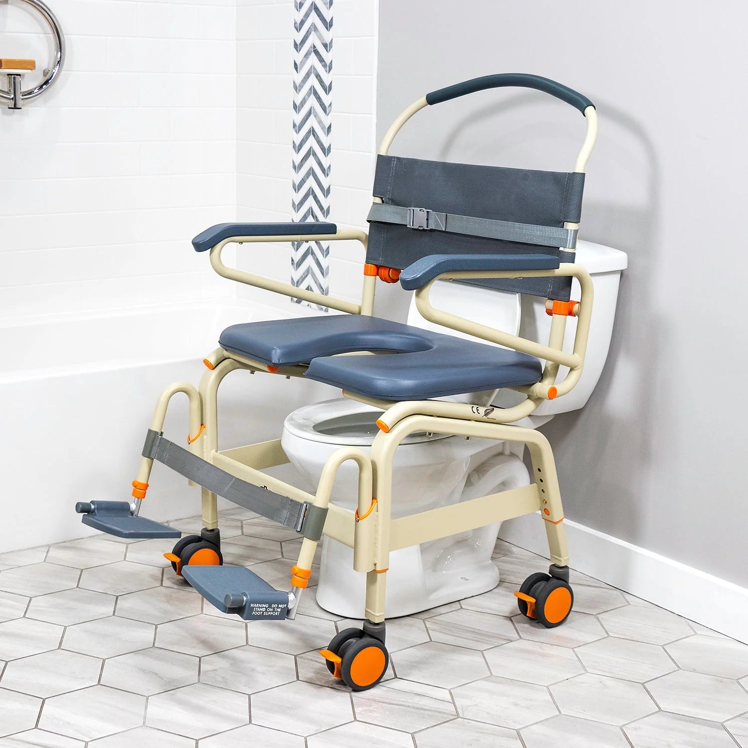 Solution Based ShowerBuddy Bariatric Shower Chair SB6C22
