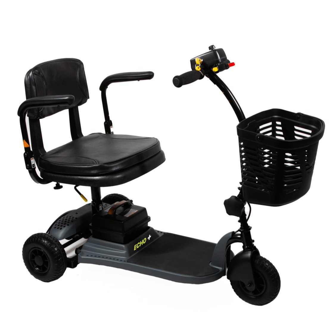 Shoprider Echo Plus Light Weight 3-Wheel Scooter SL73N-GREY