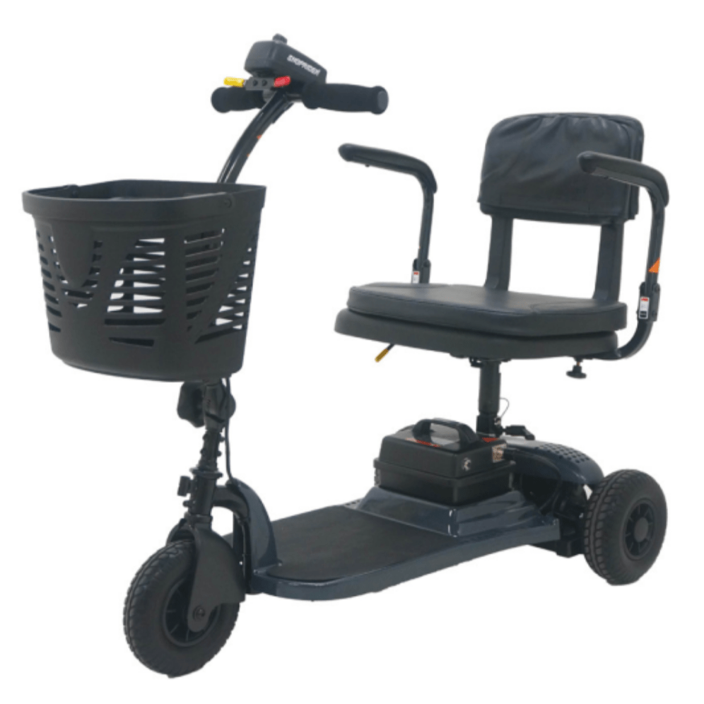 Shoprider Echo Plus Light Weight 3-Wheel Scooter SL73N-GREY