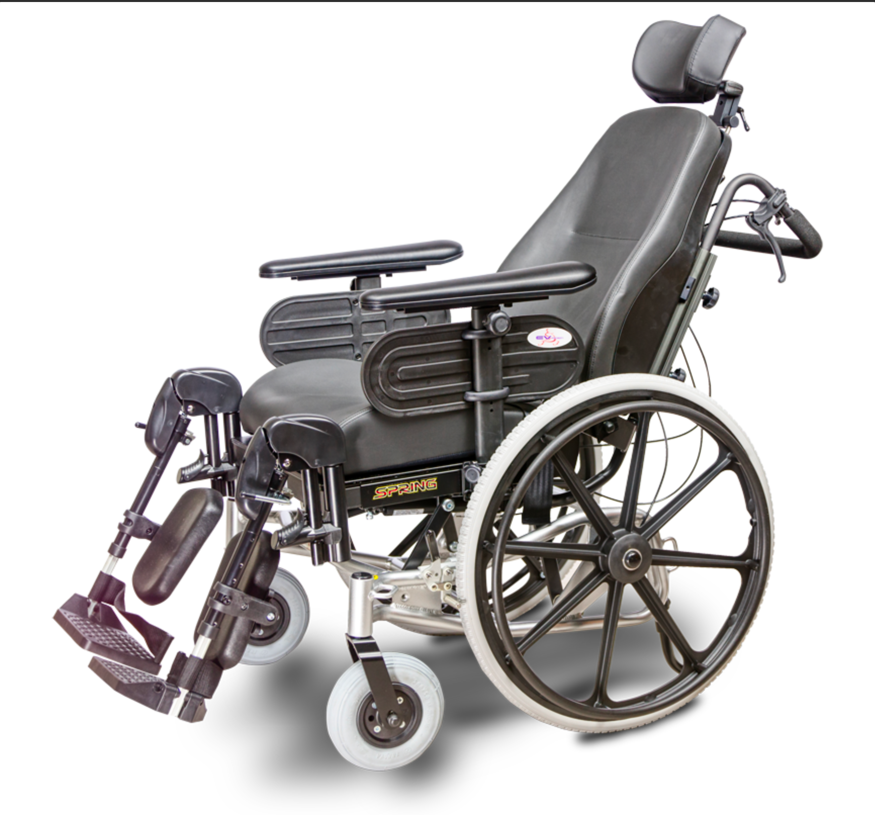 EV Rider Heartway Spring Manual Wheelchair 300 lbs Capacity HW-HW1/S-16