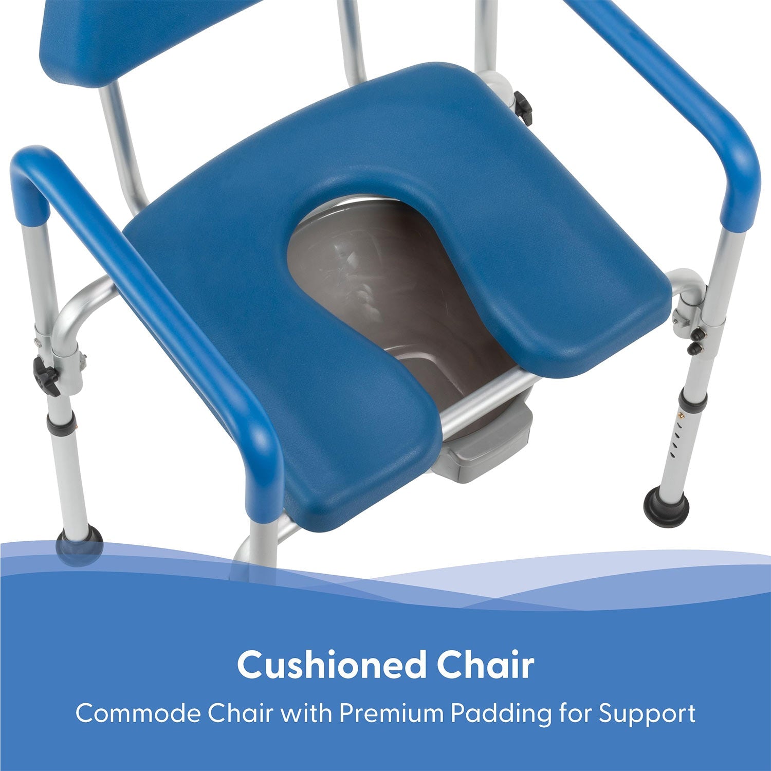Journey SoftSecure 3-in-1 Commode Chair with Back 33321