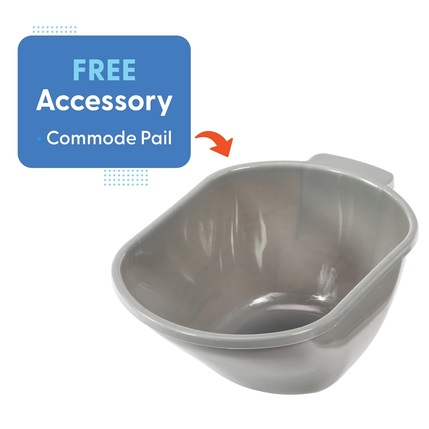Journey SoftSecure 3-in-1 Commode Chair with Back 33321