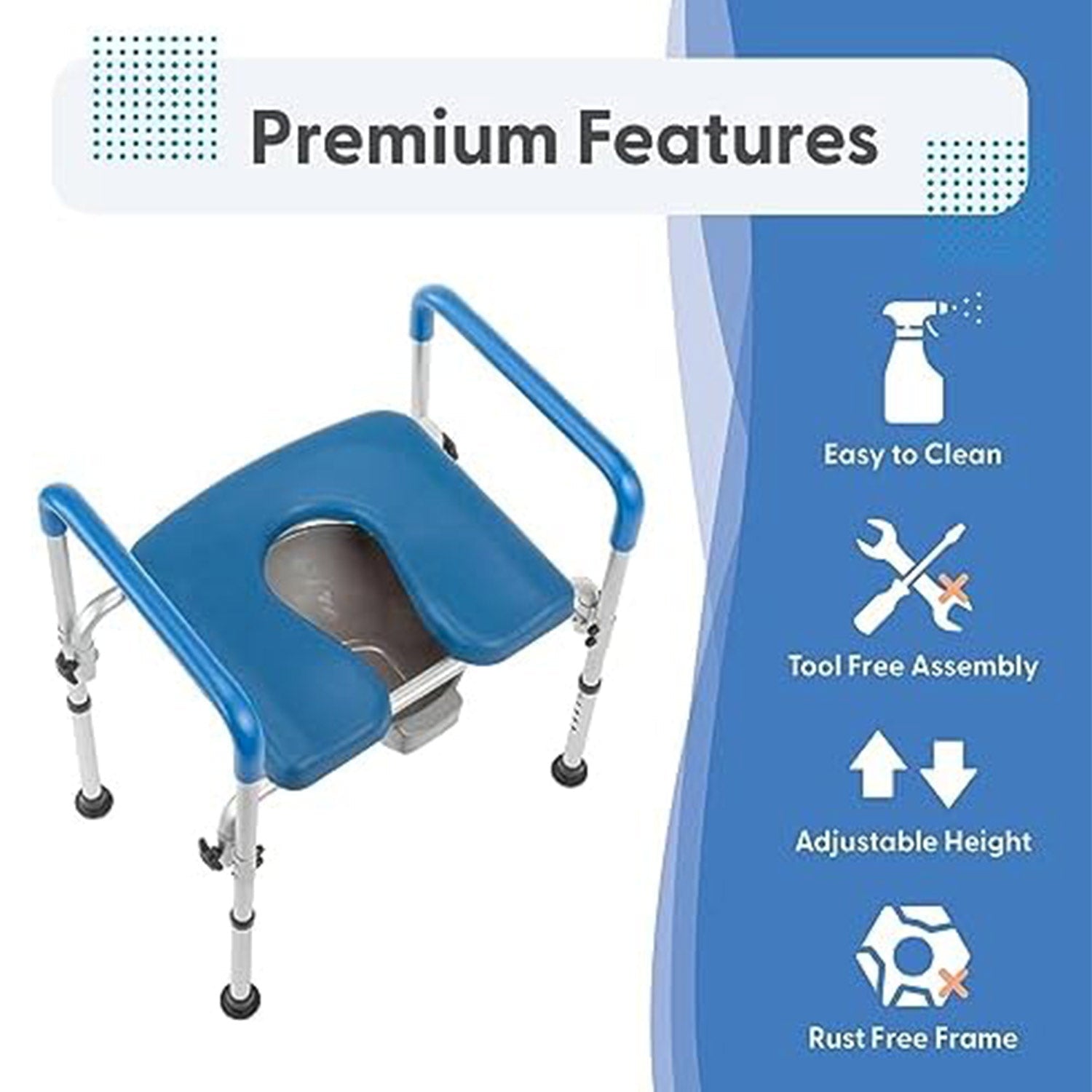 Journey SoftSecure Raised Toilet Seat 33324