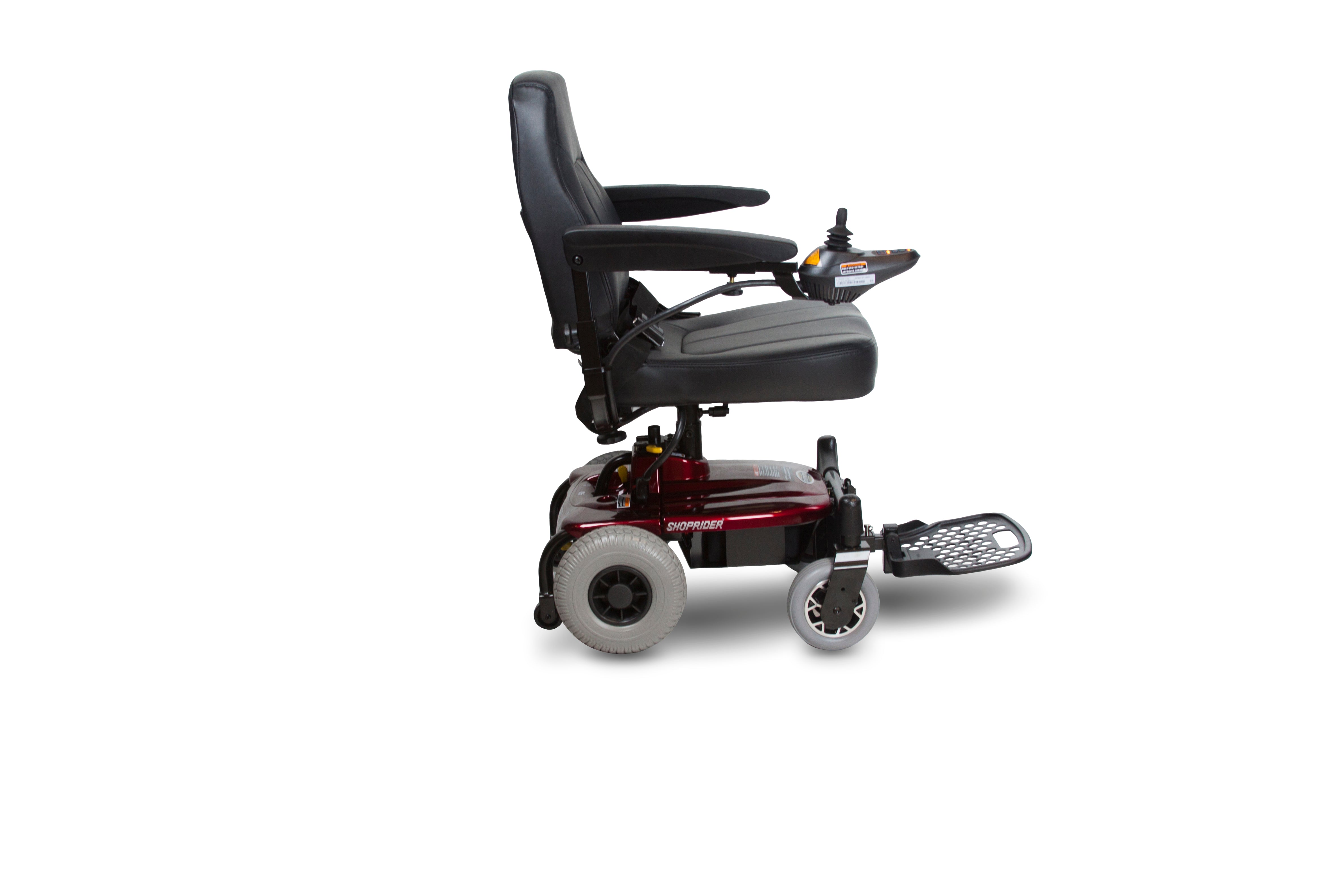 Shoprider Jimmie Capt Seat Portable Powerchair UL8WPBS