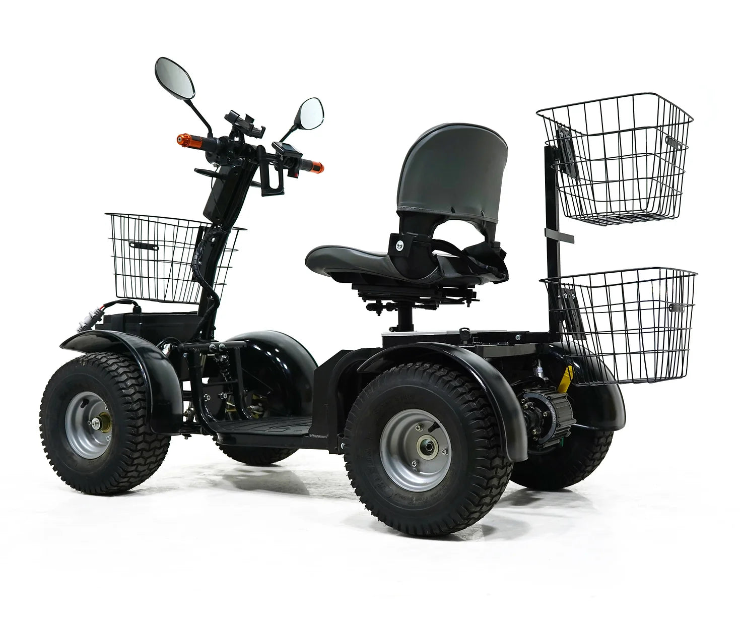 Green Transporter Cheetah Ninja Golf Scooter 4-Wheel Design
