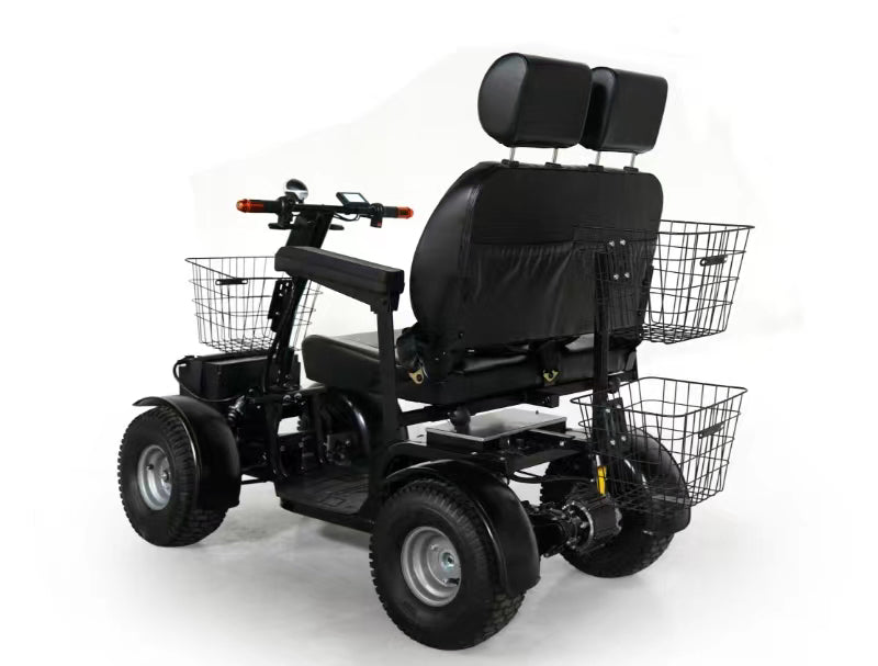Green Transporter Cheetah Ninja Golf Scooter 4-Wheel Design