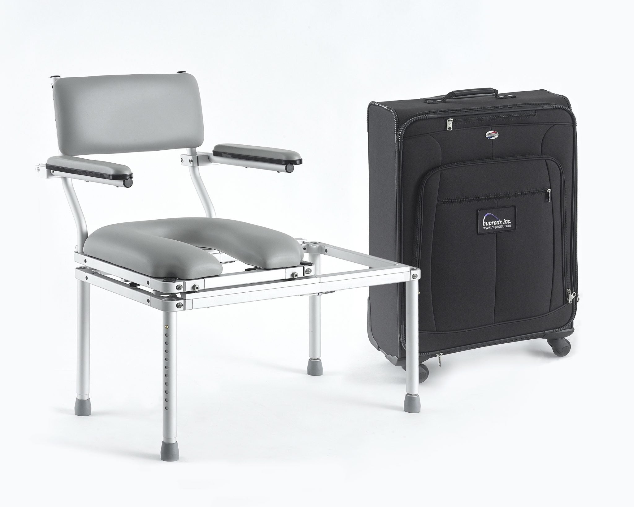 Nuprodx MC5100TX Stationary tub transfer bench designed for travel MC5100TX