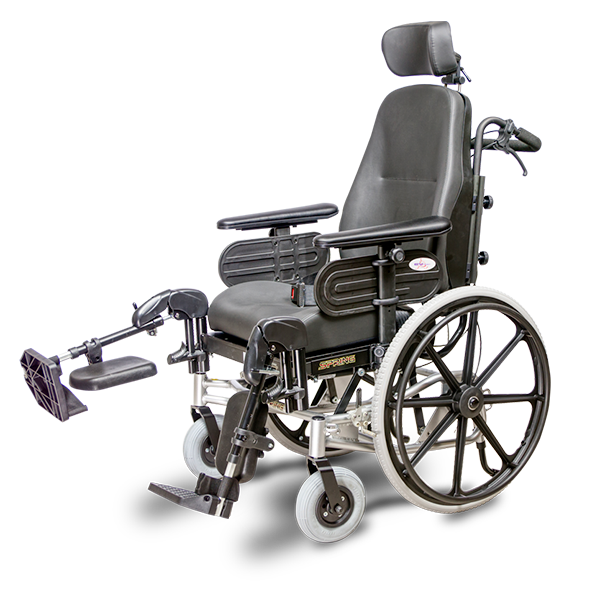 EV Rider Heartway Spring Manual Wheelchair 300 lbs Capacity HW-HW1/S-16