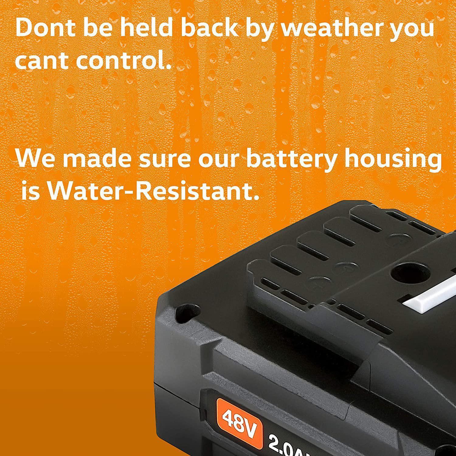 SuperHandy 48V 2Ah Lithium Ion Battery - For 48V Battery Systems GUO050