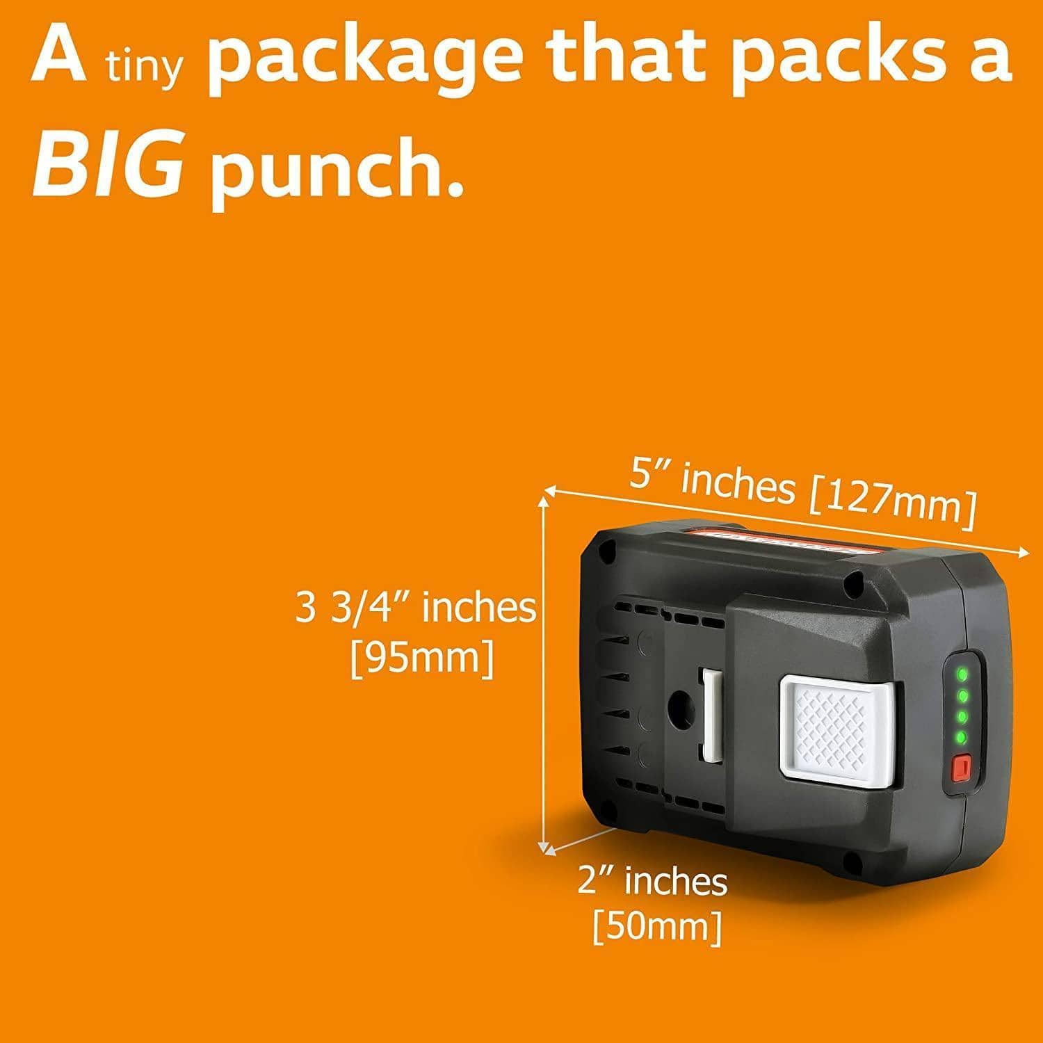 SuperHandy 48V 2Ah Lithium Ion Battery - For 48V Battery Systems GUO050