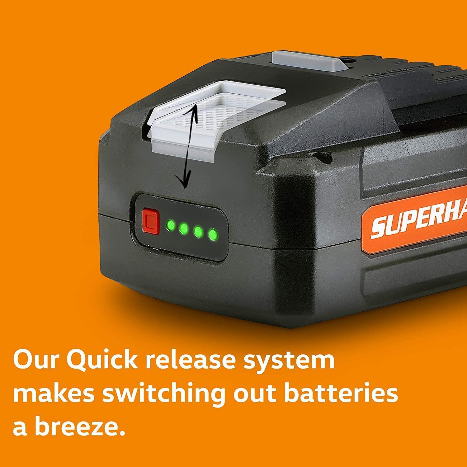 SuperHandy 48V 2Ah Lithium Ion Battery - For 48V Battery Systems GUO050