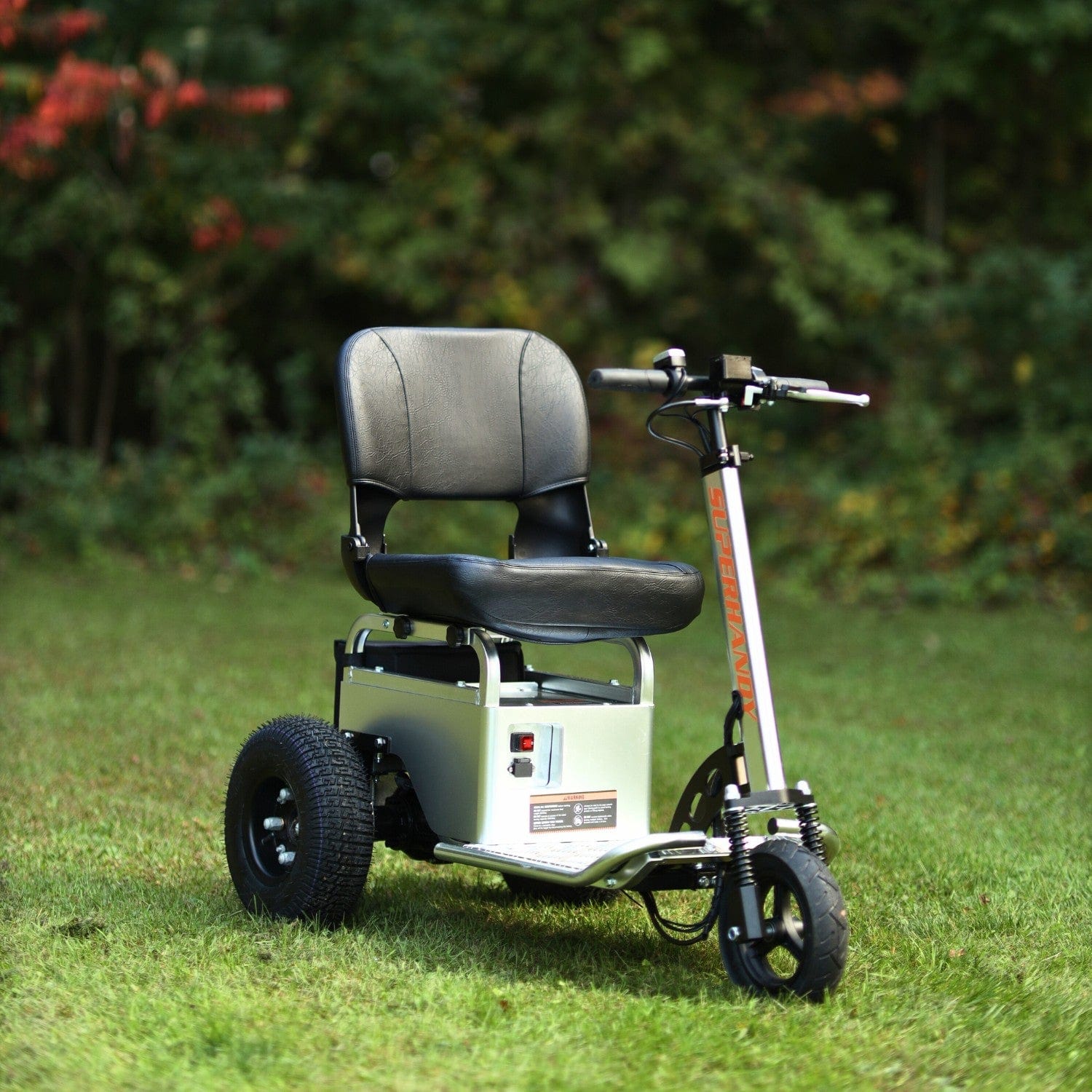 SuperHandy Electric Utility Tow Tractor 2600lbs Towing Capacity GUO133