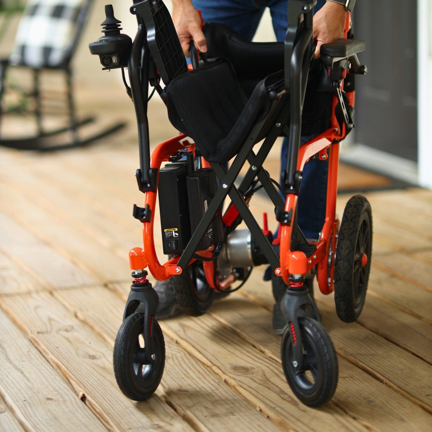 SuperHandy GoRide Wheelchair 220Lbs Max Weight GUT155