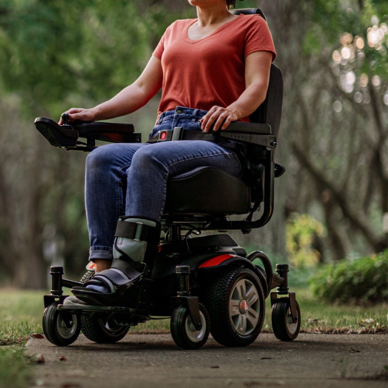 SuperHandy GoRide CRX Powerchair 300 lb Capacity 12.8 Mile Range GUT171