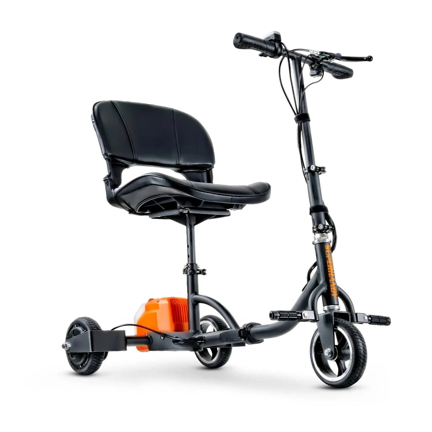 SuperHandy Passport Mobility Scooter Lightweight (35 lbs) + Extra Battery GUT112