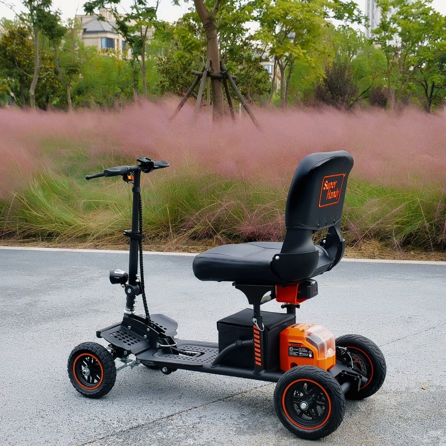 SuperHandy Explorer Mobility Scooter - Heavy-Duty Design 350lb Capacity GUT161