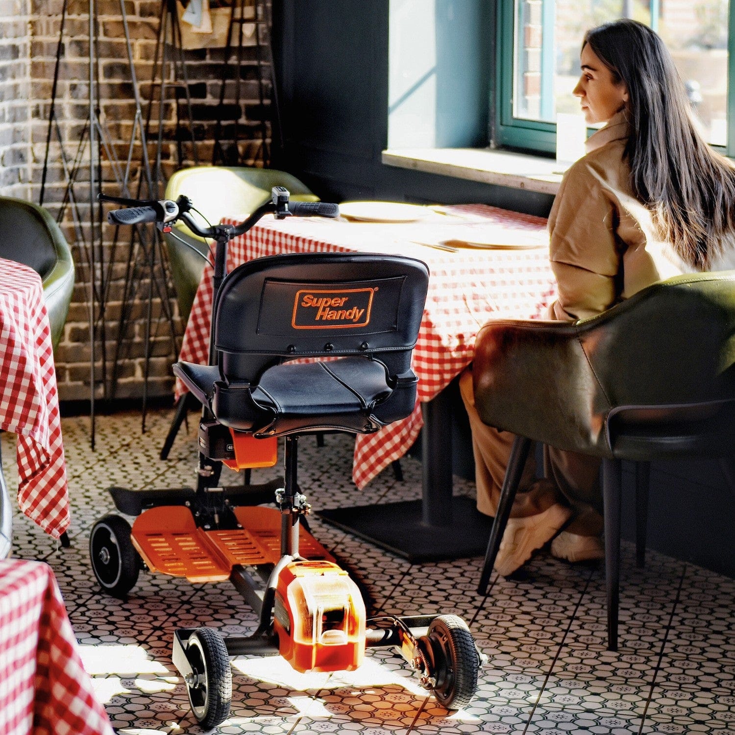 SuperHandy Passport Pro Mobility Scooter Foldable 330lbs Load GUT164